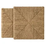 Woven Nesting Table Chairside Tables Brown 21