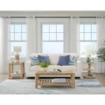 Rectangle End Table End tables Cream 16