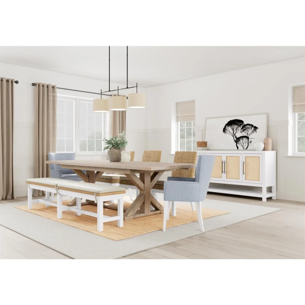 82″ Dining Bench Chairs & Benches Chairs & Benches 9