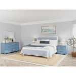 66″ 6-drawer Dresser-blue Dressers blue 13