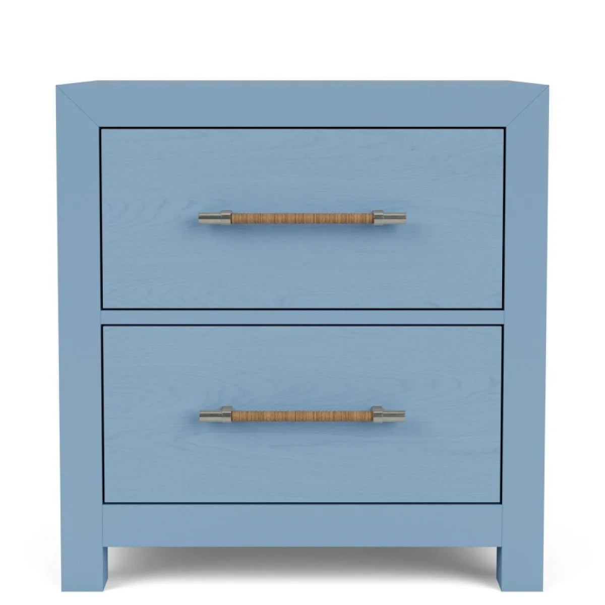 2-drawer Nightstand-blue Nightstands blue 8