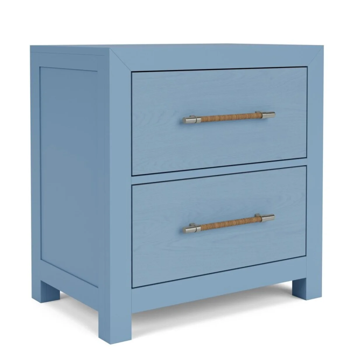 2-drawer Nightstand-blue Nightstands blue 11