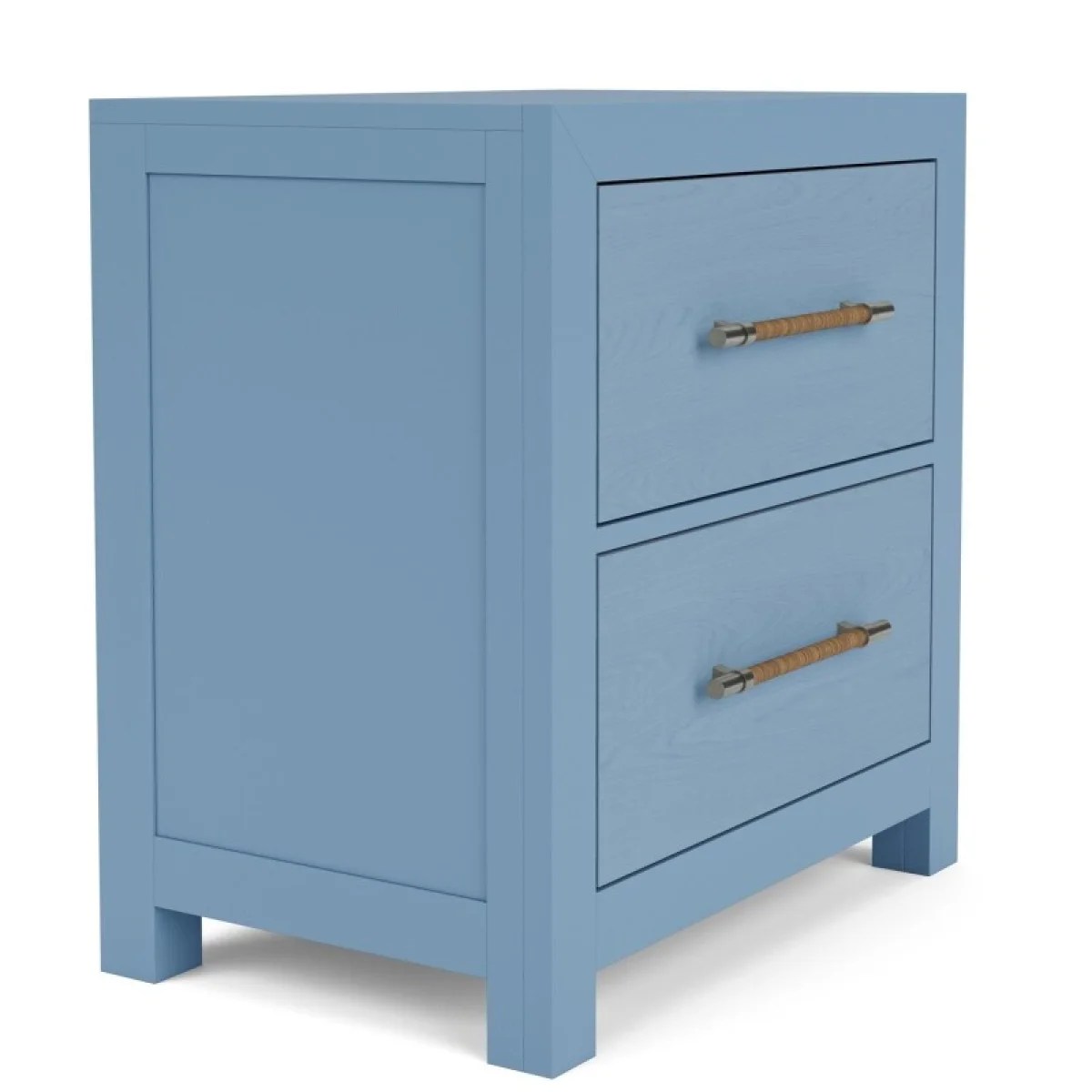 2-drawer Nightstand-blue Nightstands blue 12