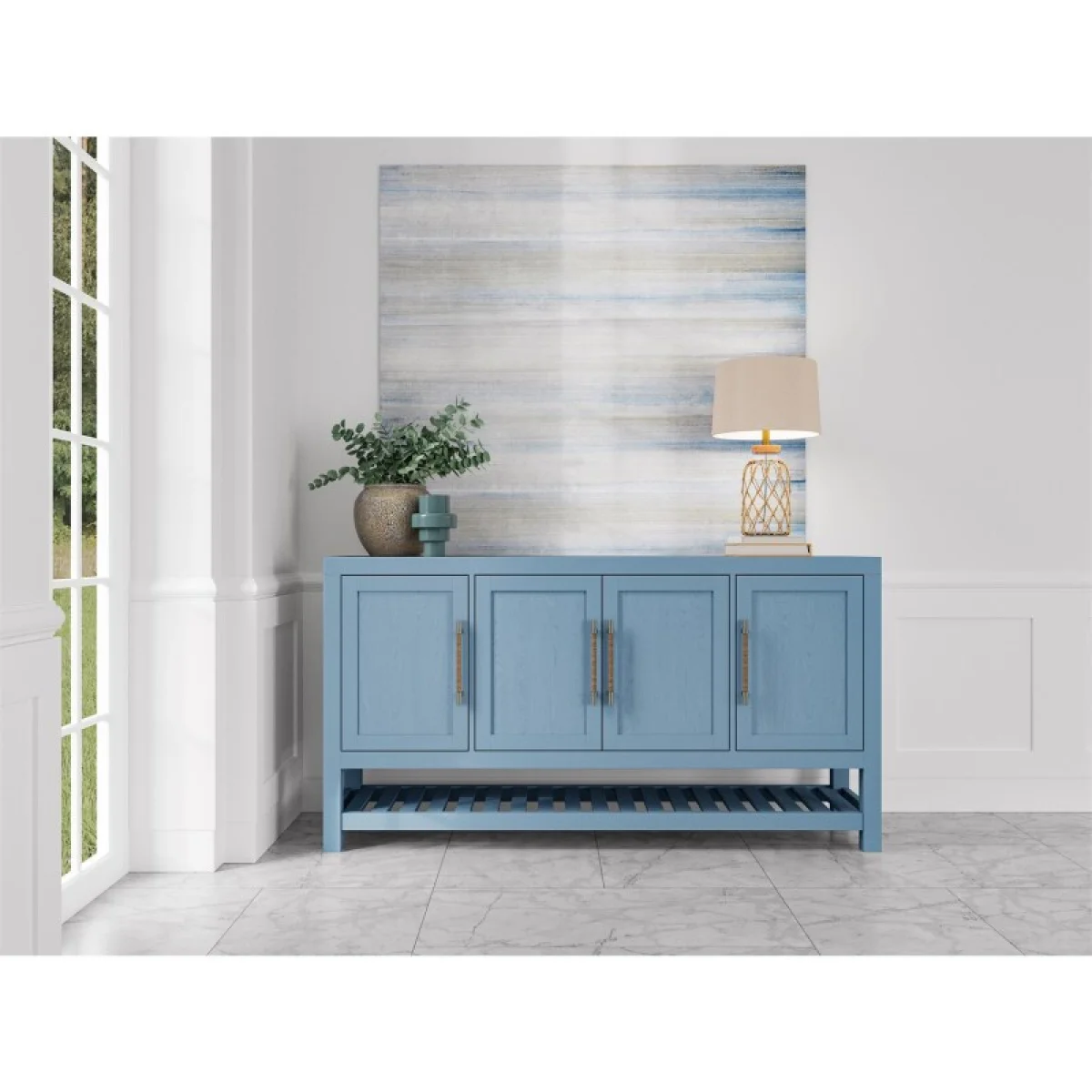 Server – Blue Dining Storage blue 8