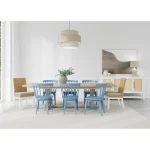 Side Chair-blue 2in Chairs & Benches blue 23