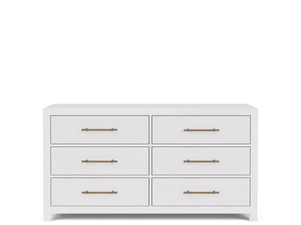 66″ 6-drawer Dresser-wht Dressers Dressers