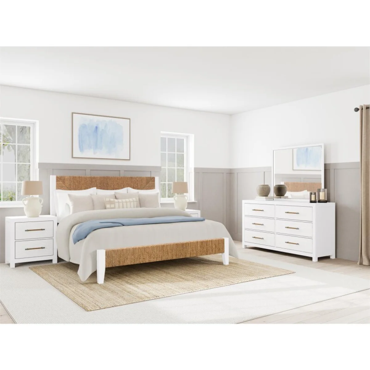66″ 6-drawer Dresser-wht Dressers Dressers 14