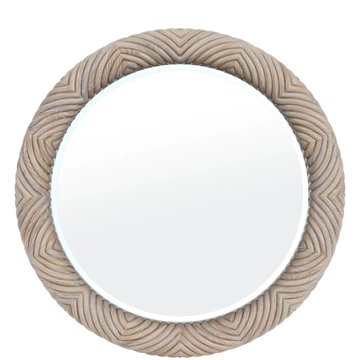 Round Mirror Bedroom Mirrors Cream 7