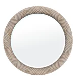 Round Mirror Bedroom Mirrors Cream 21