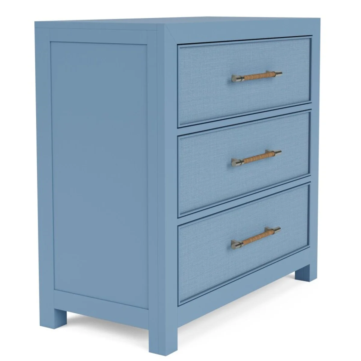 3-drawer Accent Chest Chests blue 11