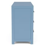 56″ 6-drawer Dresser-blue Dressers blue 19