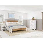 6/6 Woven Headboard Bed Parts Bed Parts 6