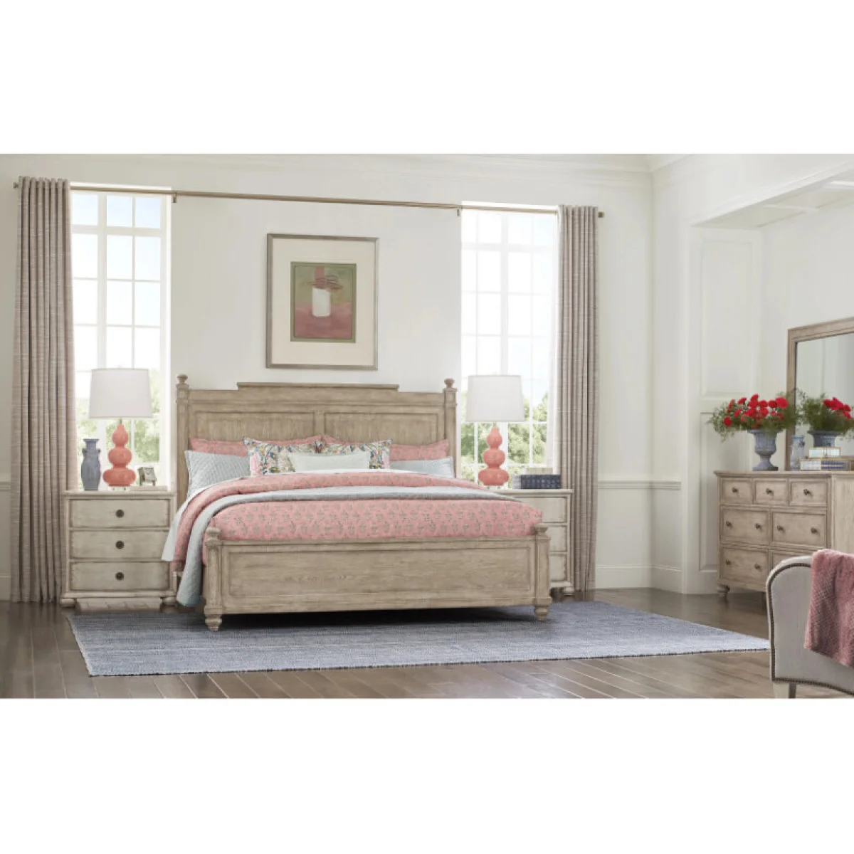 Cambric Miriam Seven Drawer Dresser – Breve Dressers American Drew 6