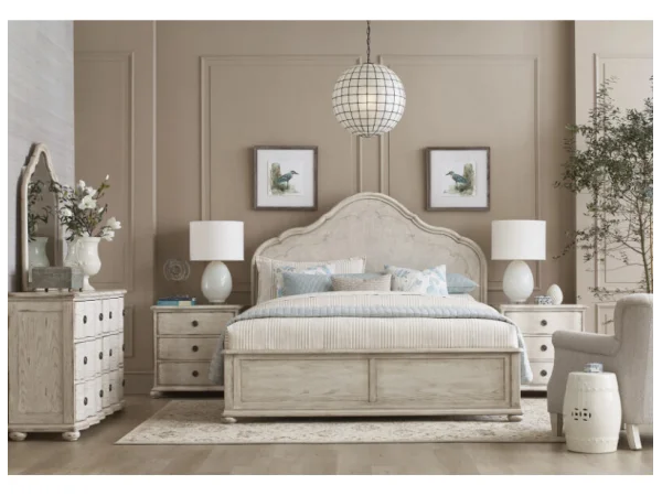 Cambric Vignette King Panel Bed Package – Crème Beds American Drew