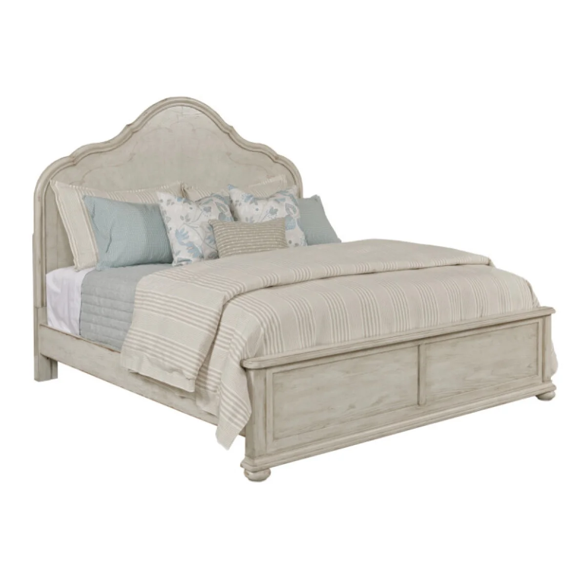 Cambric Vignette Cal-king Panel Bed Package – Crème Beds American Drew 7