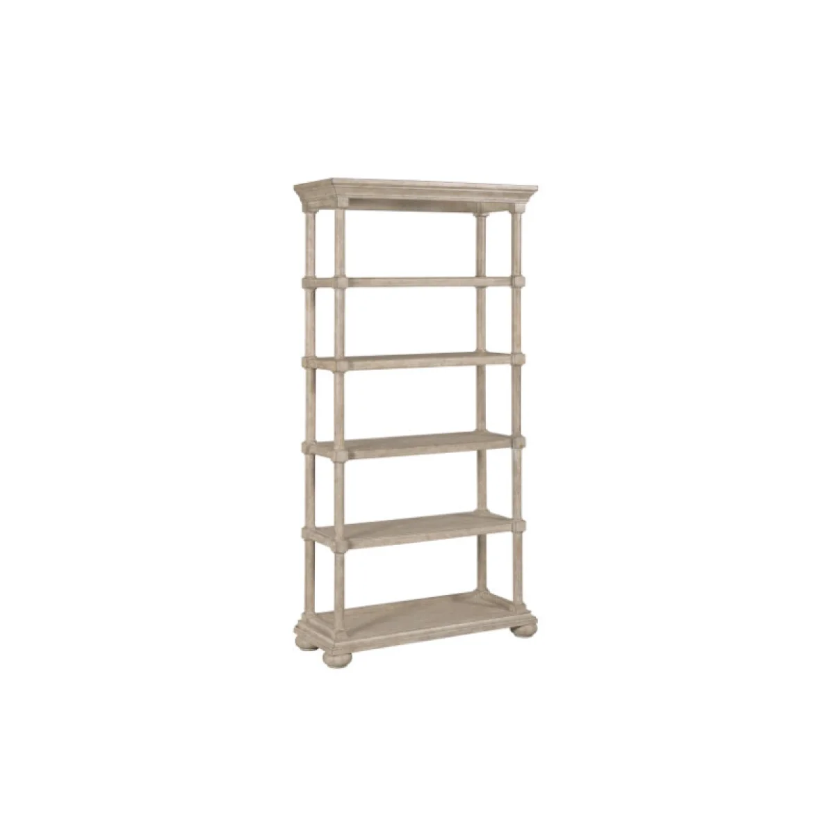 Cambric Ronde Etegere – Breve Bookcases black 4