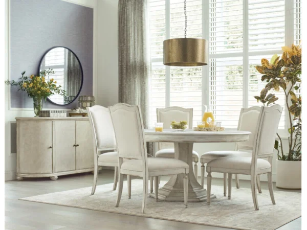 Cambric Daniella Upholstered Side Chair – Crème Chairs & Benches American Drew