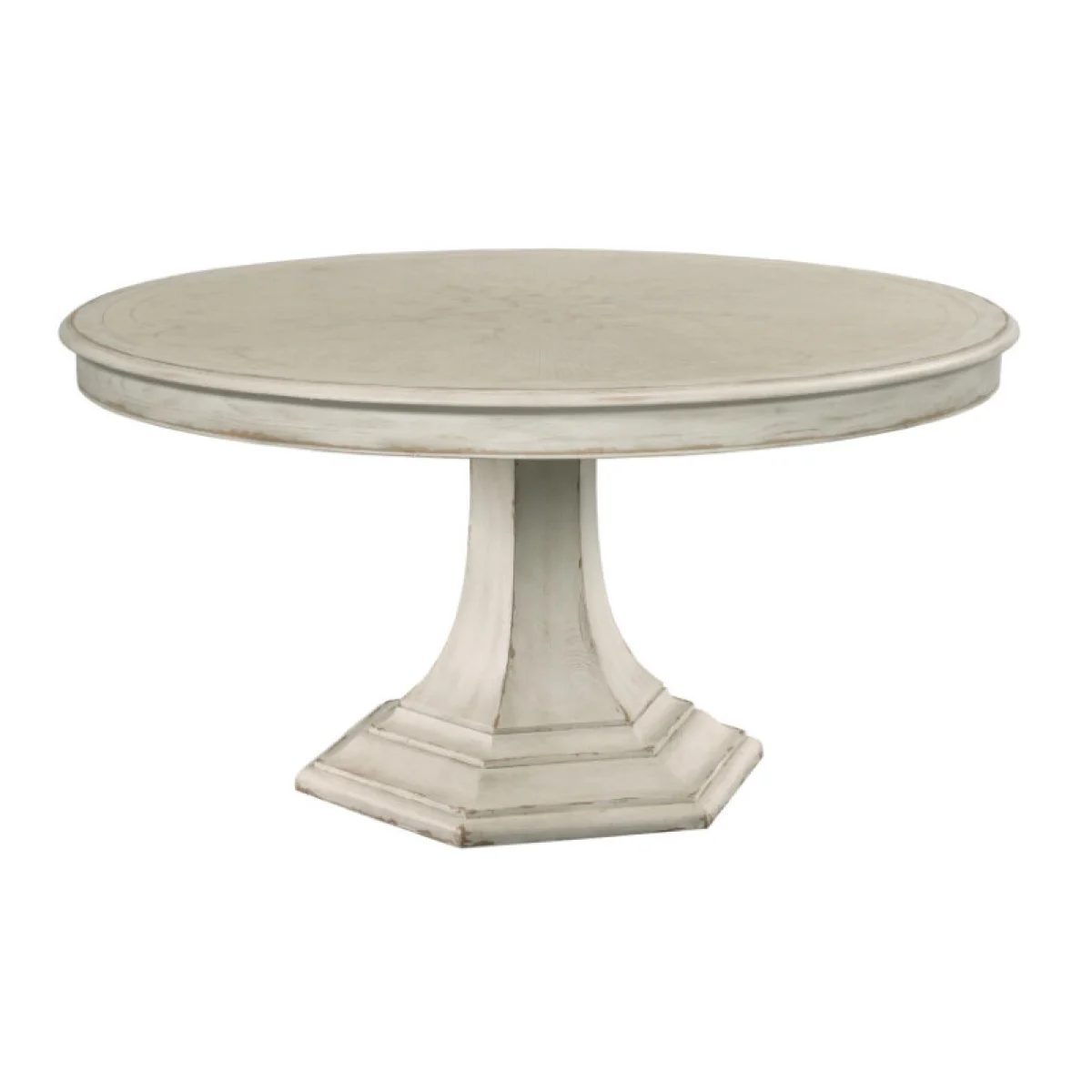 Cambric Civette Round Dining Table Package – Crème Dining Tables American Drew 6