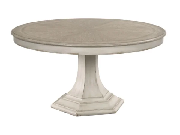 Cambric Civette Round Dining Table Package – Breve Dining Tables American Drew