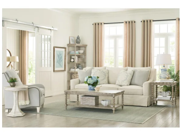 Cambric Batiste Rectangular Coffee Table – Breve Cocktail & Coffee Tables American Drew