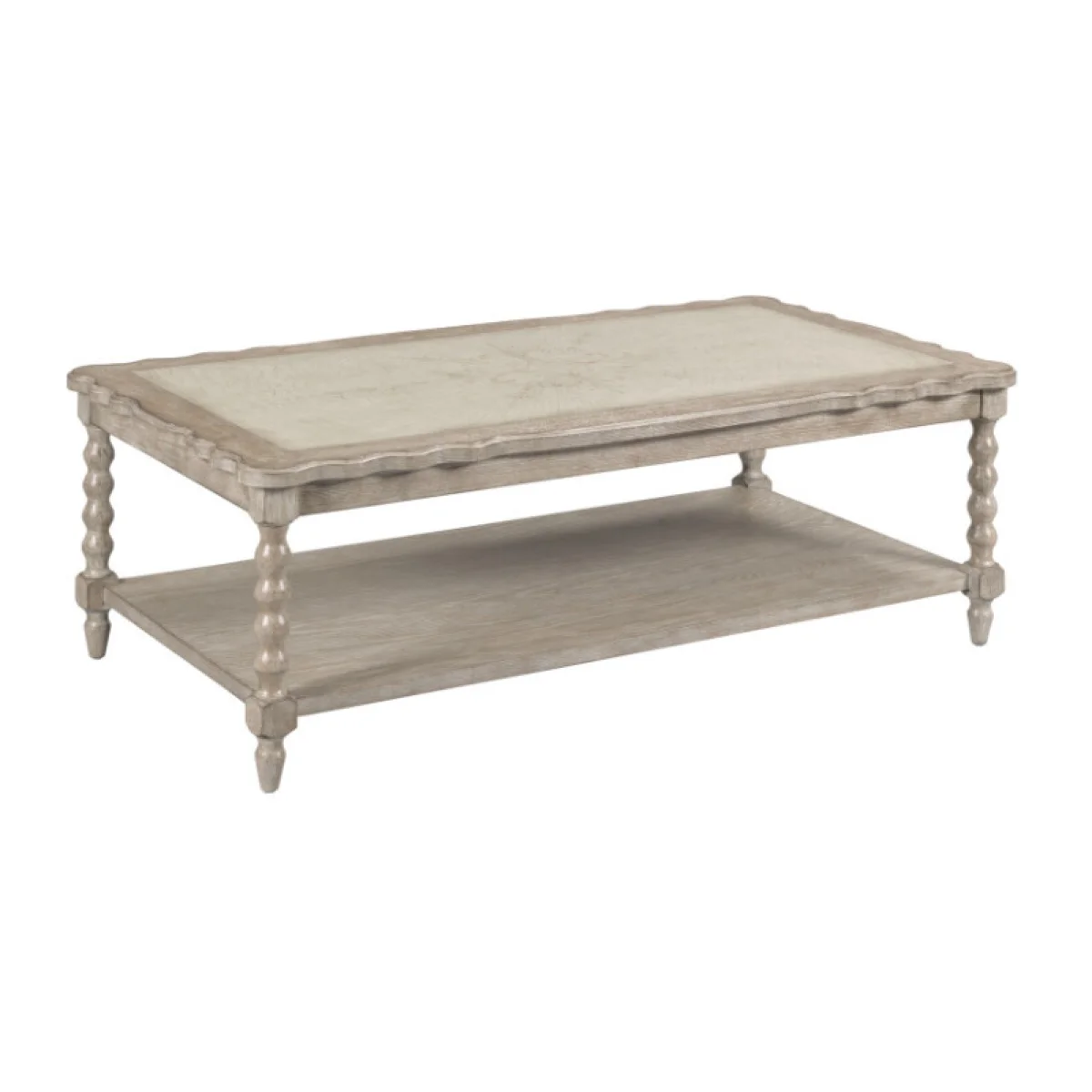 Cambric Batiste Rectangular Coffee Table – Breve Cocktail & Coffee Tables American Drew 6