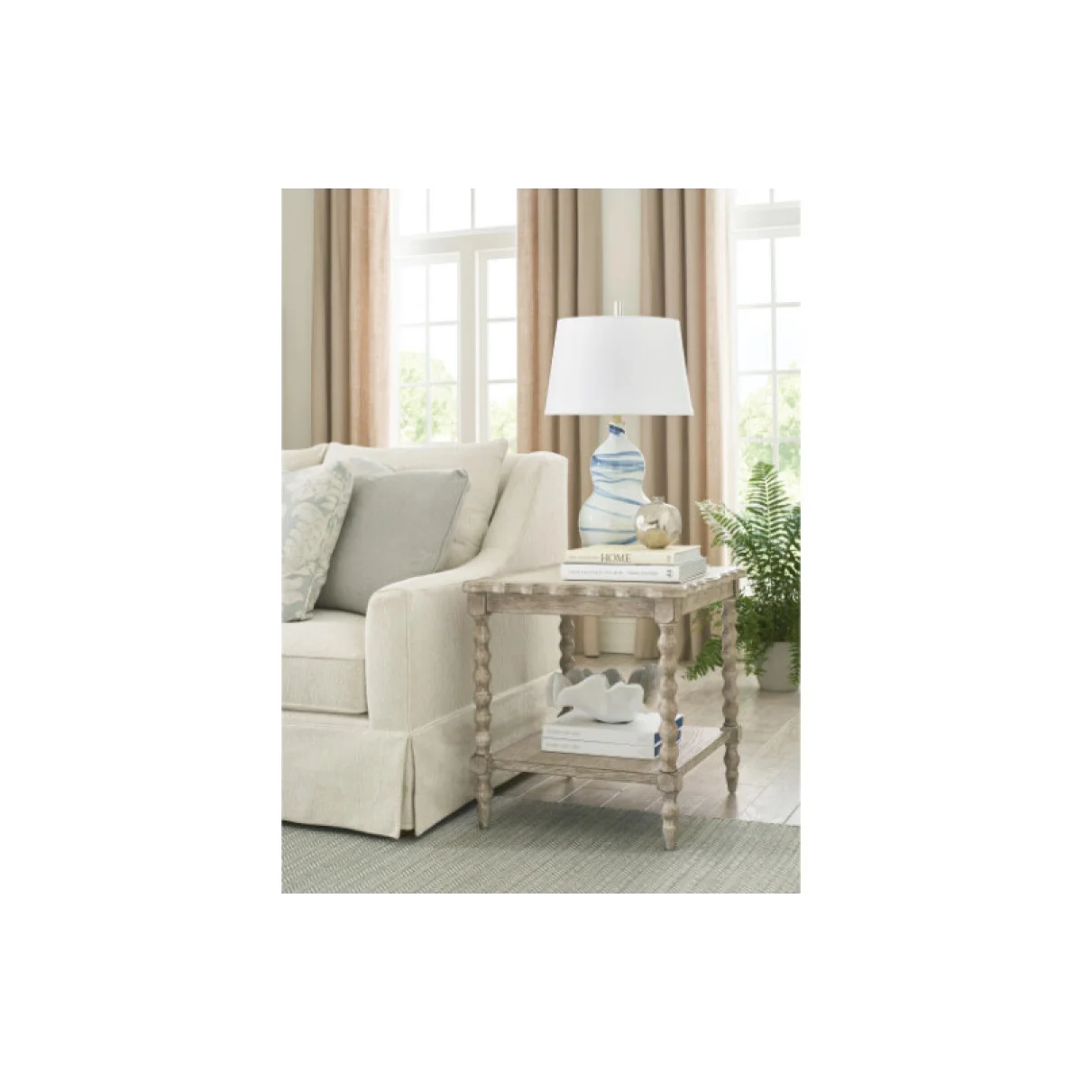 Cambric Batiste End Table – Breve End tables black 6