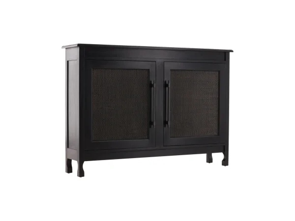 Black Dalia Cabinet Accent Furniture Accent Furniture