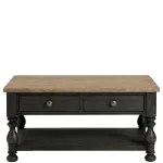 Rectangle Cocktail Table Cocktail & Coffee Tables Antique Oak/matte Black 21