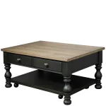 Rectangle Cocktail Table Cocktail & Coffee Tables Antique Oak/matte Black 24