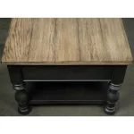 Rectangle Cocktail Table Cocktail & Coffee Tables Antique Oak/matte Black 25