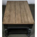Rectangle Cocktail Table Cocktail & Coffee Tables Antique Oak/matte Black 26
