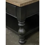 Rectangle Cocktail Table Cocktail & Coffee Tables Antique Oak/matte Black 29