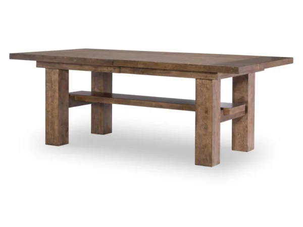 Complete Trestle Dining Table Dining Sets Brown