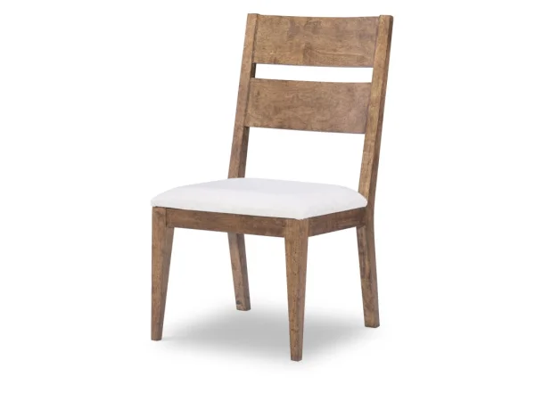 Ladder Back Side Chair Chairs & Benches Brown