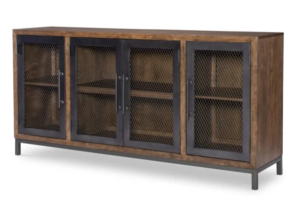 Credenza Dining Storage Brown