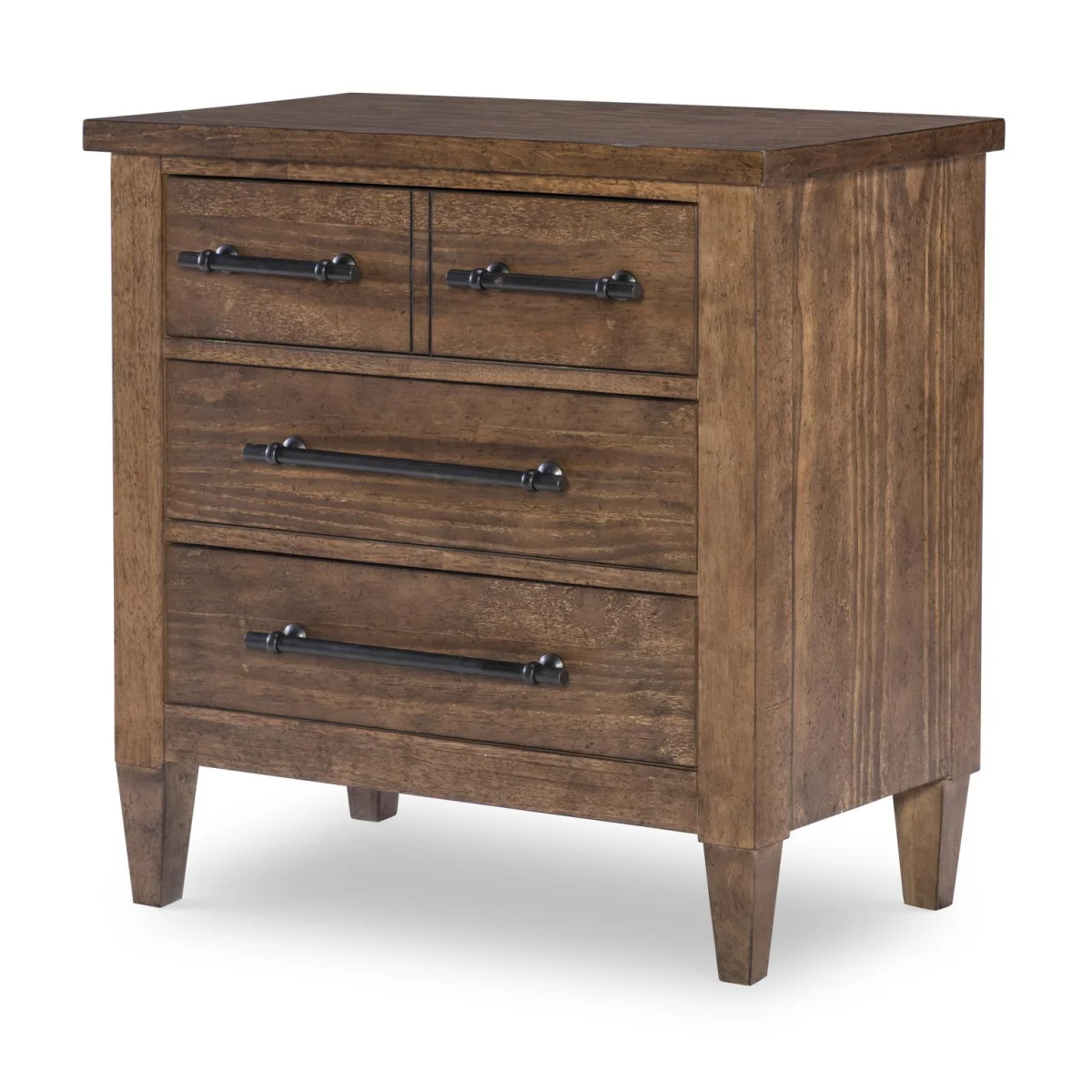 Bedside Chest Nightstands Brown 4