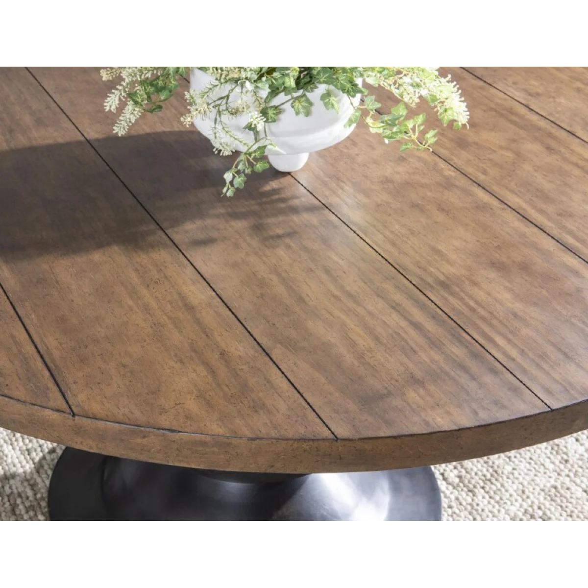 Complete Round Dining Table Dining Tables Brown 9