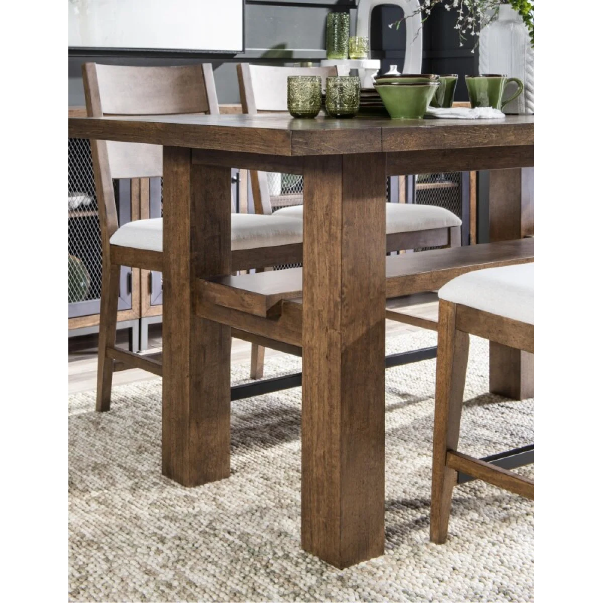 Counter Height Dining Table Dining Tables Brown 10