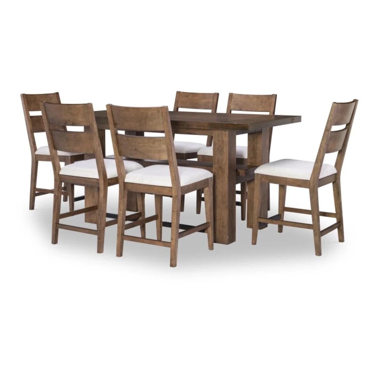 Counter Height Dining Table Dining Tables Brown 11