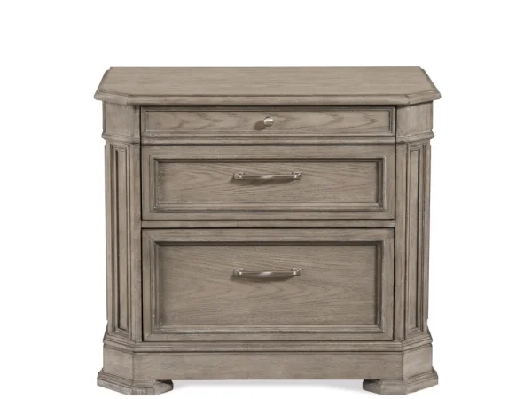 Industrial 55″ Console DN1055-FRT Entertainment Stands Aspen Home 26