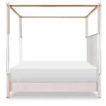 Panel Bed Canopy Acrylic Posts Queen 5/0 Beds Beds 14