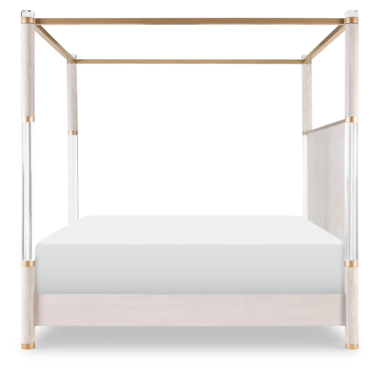 Panel Bed Canopy Acrylic Posts King Beds Beds 7