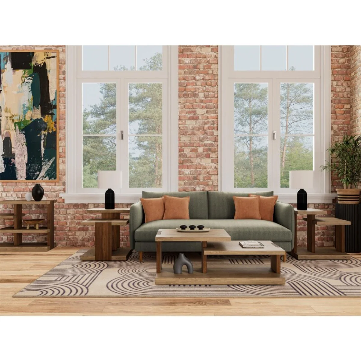 End Table End tables Brown 4