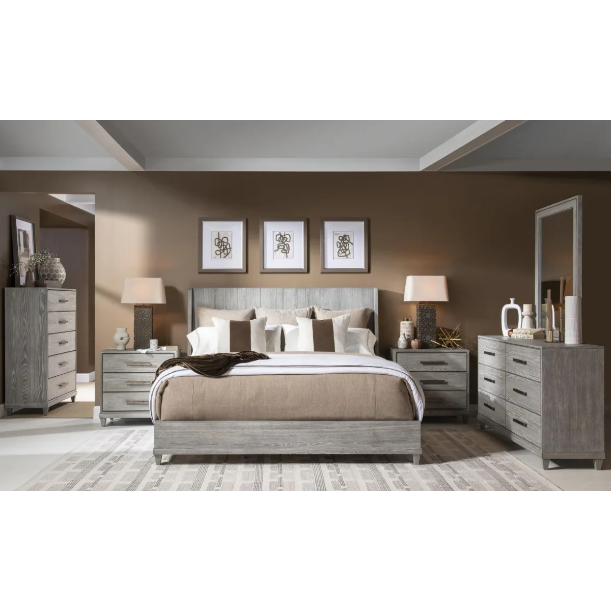 Complete Panel Bed King Beds Beds 7