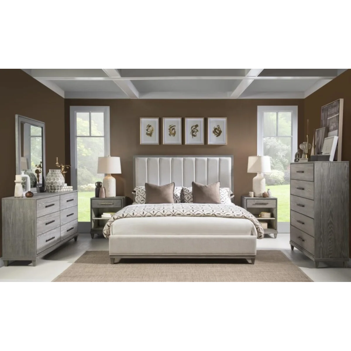 Complete Uph Bed Queen 5/0 Beds Beds 9