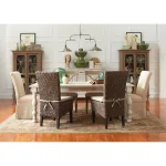 Parsn Chr Uph W/cover 2in Chairs & Benches Canby Rustic Pine 15