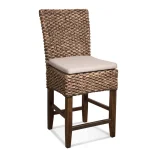 Woven Contr Uph Stool 2in Barstools Barstools 12
