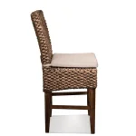 Woven Contr Uph Stool 2in Barstools Barstools 14