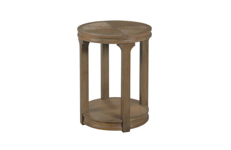 Marsham-hamilton Round Chairside Table