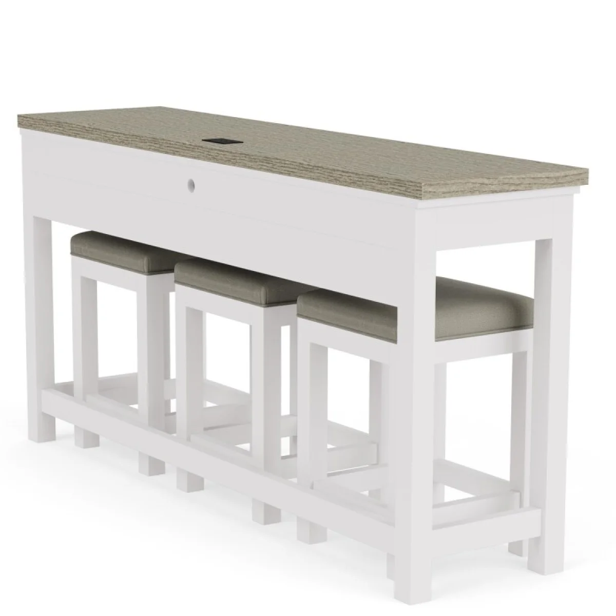 Sofa Table W/3 Stools Sofa Tables Cloud/fog 8